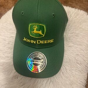 John Deere Green Adjustable Cap